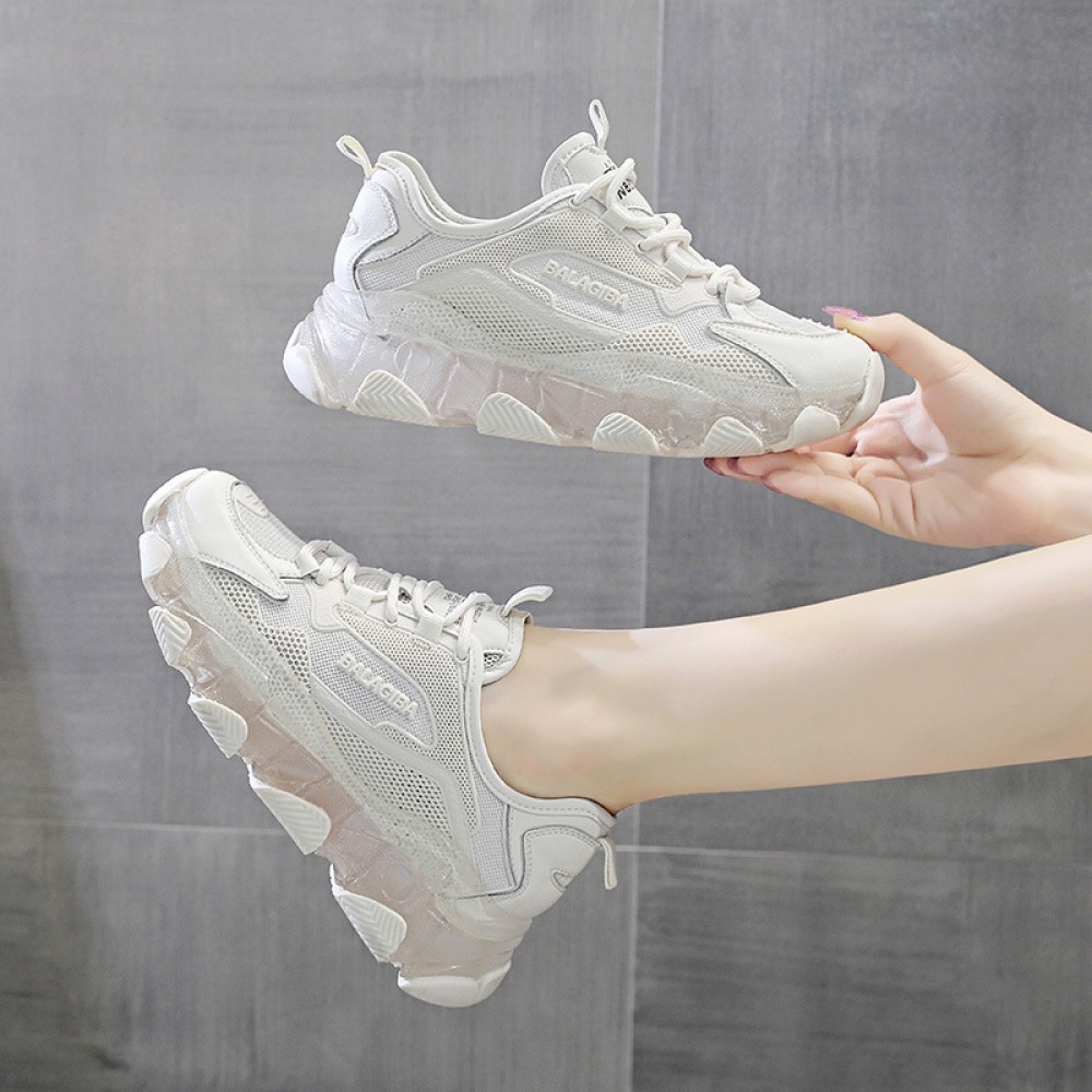 Women's New Summer Mesh Breathable Thick Bottom Casual Sports Shoes